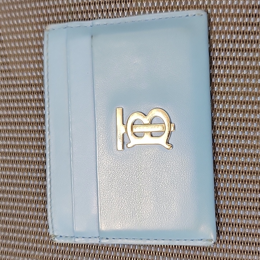 Burberry Sandon TB Logo Leather Card Case